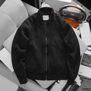 Áo Khoác Nam Cao Cấp Bomber SUEDE BASIC BOMBER JACKET - 12.368 - BTM Studios