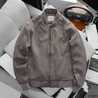 Áo Khoác Nam Cao Cấp Bomber SUEDE BASIC BOMBER JACKET - 12.368 - BTM Studios
