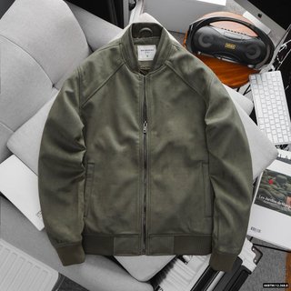 Áo Khoác Nam Cao Cấp Bomber SUEDE BASIC BOMBER JACKET - 12.368 - BTM Studios