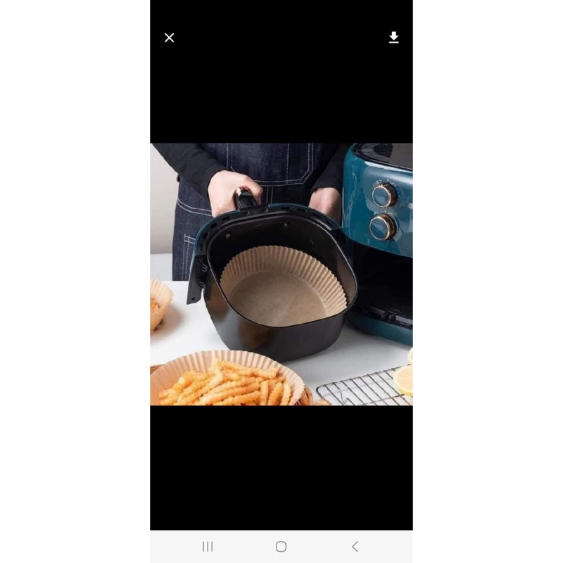 GIẤY NẾN NỒI CHIÊN KHÔNG DẦU HÌNH KHUÔN BÁNH CỰC TIỆN