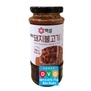 Beksul Sốt Ướp BBQ Spicy Bulgogi Heo lọ 290g
