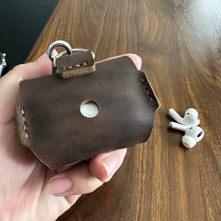 Bao da Airpods handmade da thật (nhiều màu cho khách hàng lựa chọn)