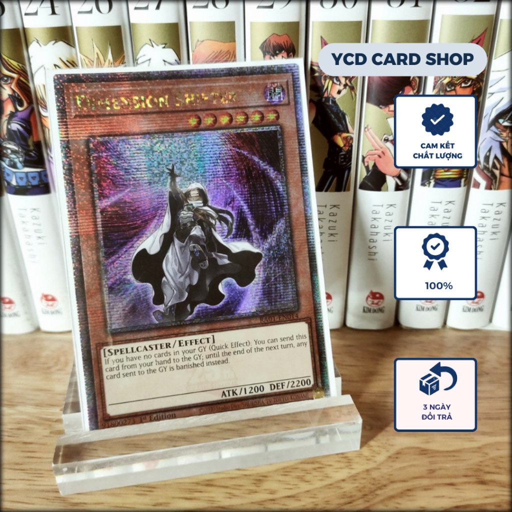 Thẻ bài Yugioh Chính Hãng Rarity Collection  25th Secret Rare- Effect Monster