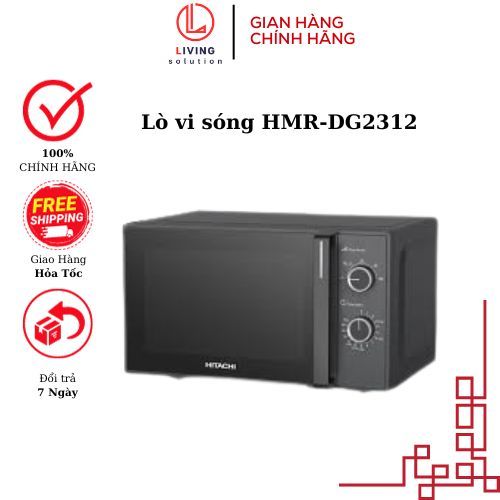 Lò Vi Sóng Cơ Hitachi HMR-M2002 20L Hàng Chính Hãng