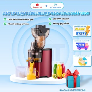 Máy Ép Chậm Công Nghiệp KAW Công Suất 150W, Ép Trái Cây Đơn Giản Nhanh Gọn Giữ Trọn Dinh Dưỡng