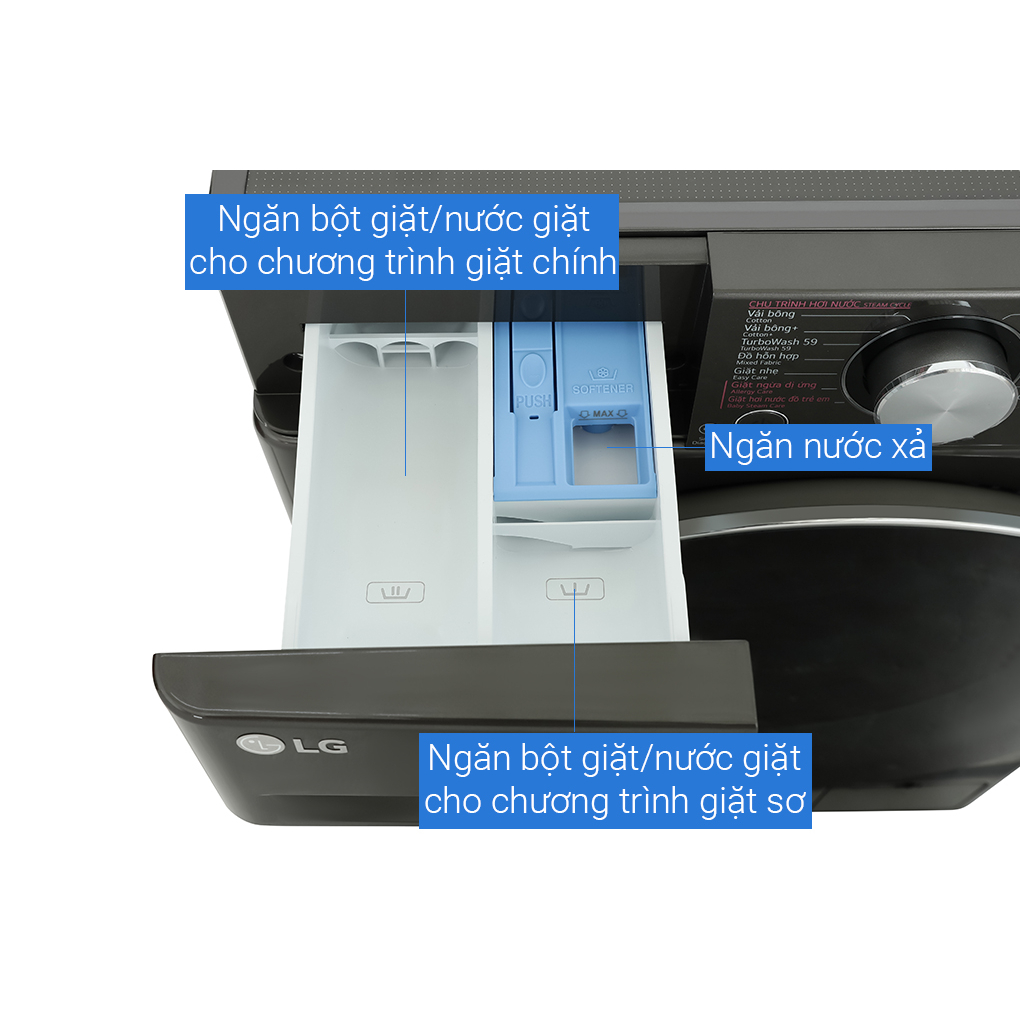 Máy giặt LG AI DD Inverter 10 kg FV1410S4B