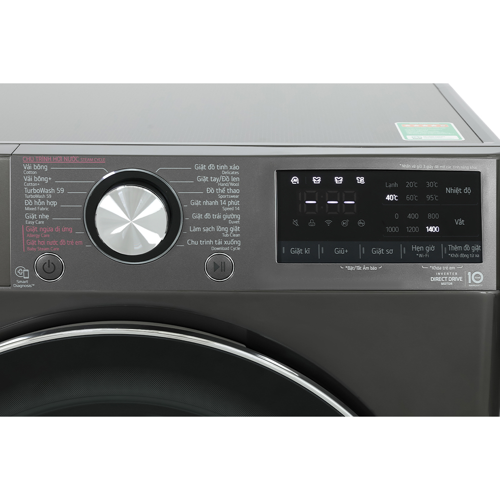 Máy giặt LG AI DD Inverter 10 kg FV1410S4B