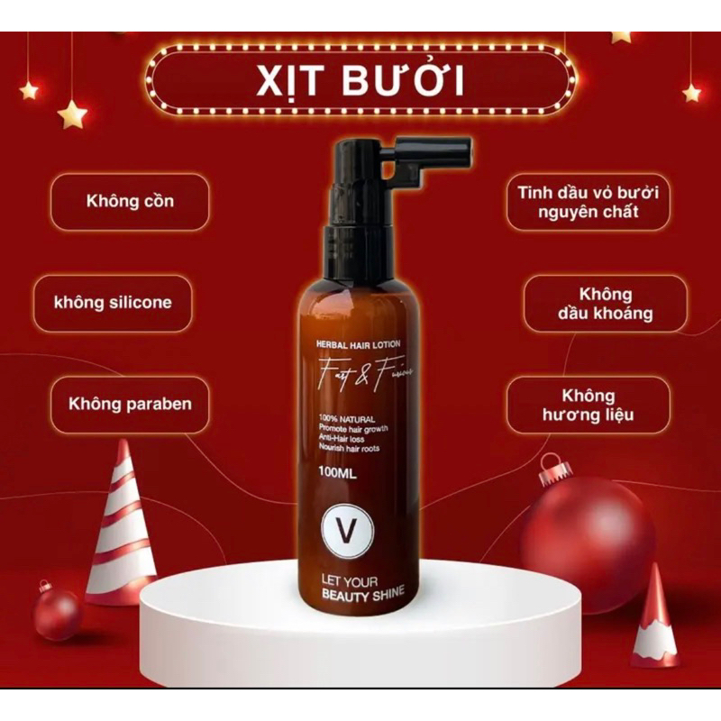 Xịt Bưởi Fast & Furious 100ml của VYVYHAIRCARE giúp dưỡng tóc và kích thích mọc tóc.