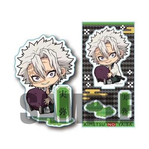 Standee mô hình nhân vật Kimetsu no Yaiba - Bell House Gyugyutto Acrylic Figure Vol 2 - Shinazugawa Sanemi