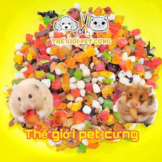 Salad Trái Cây Tươi Giàu Vitamin Hamster Thỏ Bọ Nhím Sóc