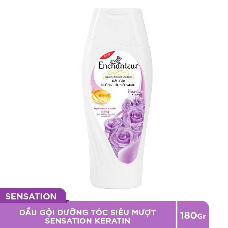 Dầu gội dưỡng tóc siêu mượt Enchanteur Deluxe Charming 180g