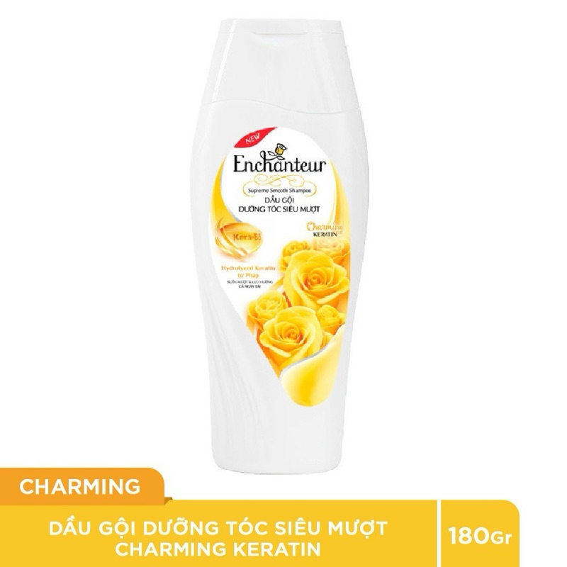 Dầu gội dưỡng tóc siêu mượt Enchanteur Deluxe Charming 180g