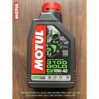 MOTUL Gold 10w40 nhớt bán tổng hợp chất lượng