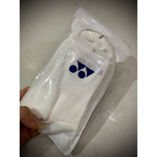 Tất cầu lông yonex siêu bền siêu êm trắng logo xanh và đen logo trắng