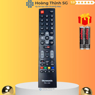Remote điều khiển tivi Skyworth, điều khiển từ xa cho TV - Tặng kèm pin