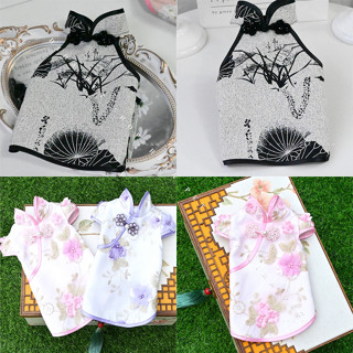 Áo Tết Cho Chó Mèo, Áo Dài Tết Cho Thú Cưng Thiết Kế Dễ Thương Hiha Pets 2025 TTG1