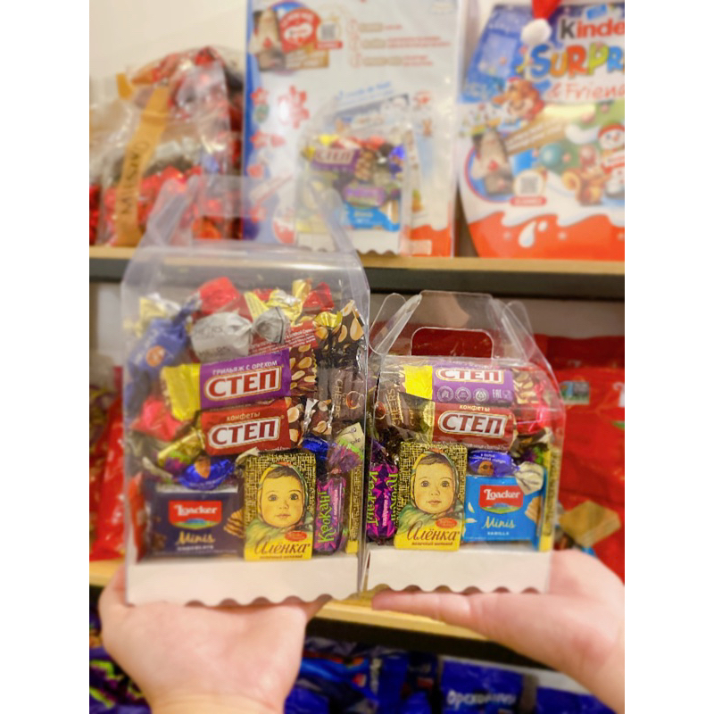 Kẹo Nga Mỹ mix 6-7-8 loại kẹo bánh TẾT ngon nhất