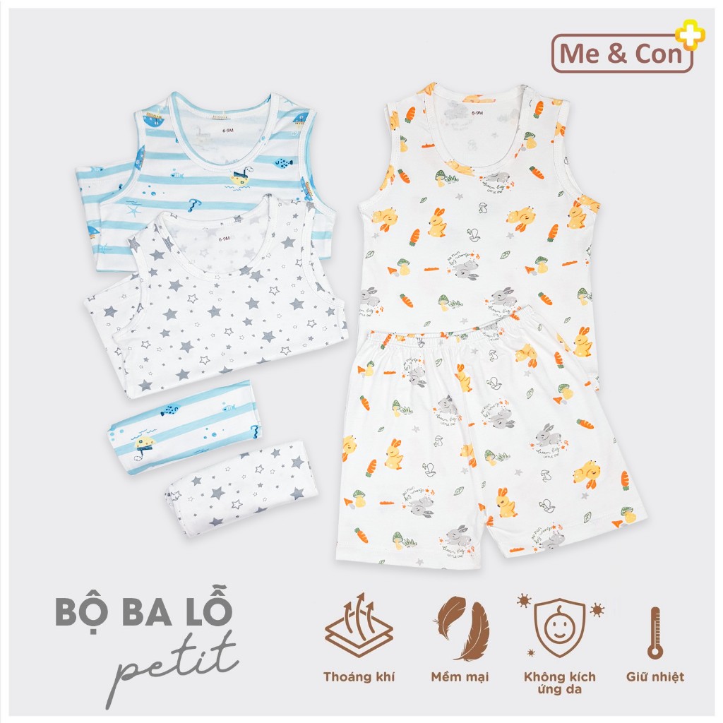 Bộ ba lỗ peptit thương hiệu Mẹ và Con