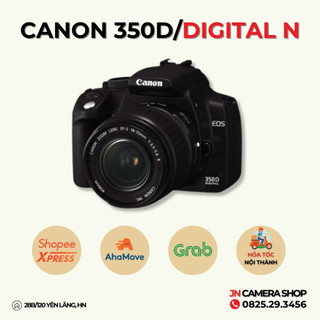 Máy ảnh Canon 350D (KISS DIGITAL N) kèm ống kính 35-80