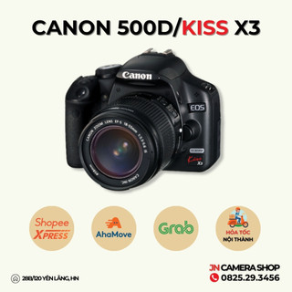 Bộ máy ảnh Canon 500D kèm Lens Kit