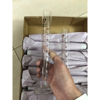 Ống Đong Thuỷ Tinh Đế Tròn 100ml