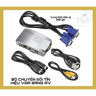Bộ chuyển đổi tín hiệu vga sang av video s-video