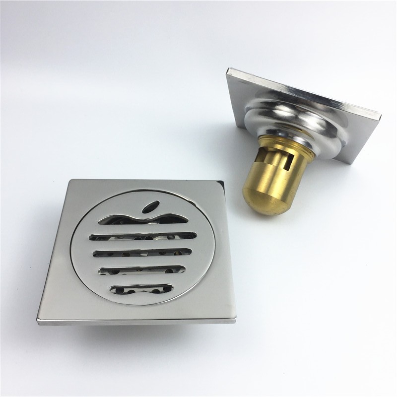 Phễu thoát sàn chống mùi hôi trào ngược inox 304 cao cấp TBVS89 - bảo hành 12 tháng