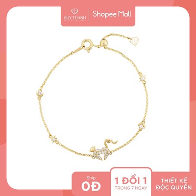Lắc Tay Vàng 14k LPTB355 Huy Thanh Jewelry