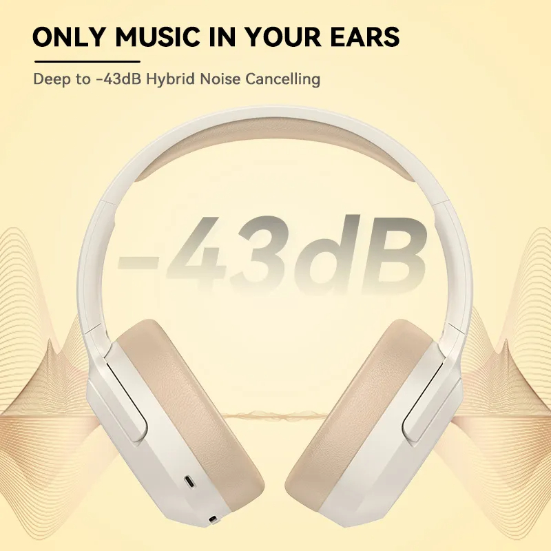 Edifier W820NB Plus - Tai Nghe Không Dây Bluetooth 5.2, ANC, Hi-Res Wireless, Màng Loa 40mm, Type-C | BigBuy360 - bigbuy360.vn