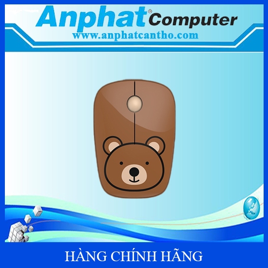 Chuột máy tính không dây ROBOT M220/ M210 - Hàng Chính Hãng