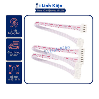 Dây bus 5p xh2.54 dây trắng 2 đầu cắm dài 30cm