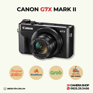 Máy ảnh canon G7X mark II Chuyên Vlog Du Lịch Nhỏ Gọn