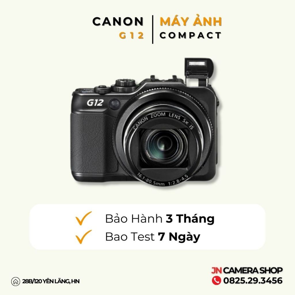 Máy ảnh Compact Canon Powershot G12