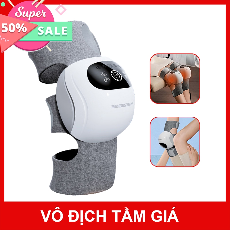 Máy massage đầu gối JA-K1, hỗ trợ matxa đầu gối tại nhà với công nghệ rung nóng tần số cao kết hợp áp xuất khí đầu gối
