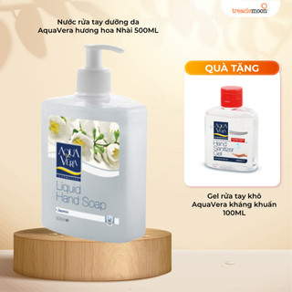 Nước rửa tay Aquavera dưỡng chất hoa nhài 500ml