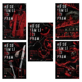 Sách - Trọn Bộ Hồ Sơ Tâm Lý Tội Phạm ( 5 cuốn) ( Lẻ, tùy chọn)
