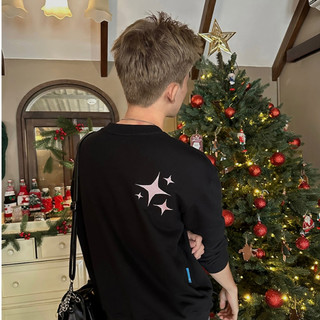 áo sweater localbrand PUBERTY BASIC STAR SWEATER