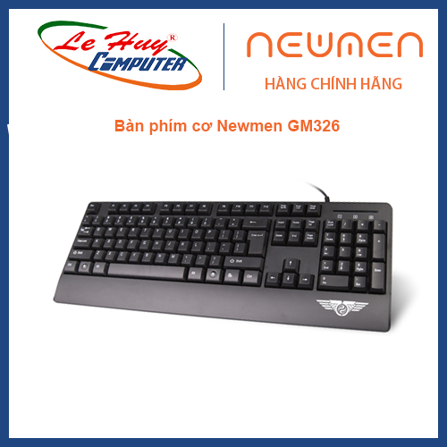 Bàn phím máy tính Newmen E340+ USB đen