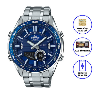 Đồng Hồ Nam Casio Dây Kim Loại EDIFICE EFV-C100D-2AV Chính Hãng