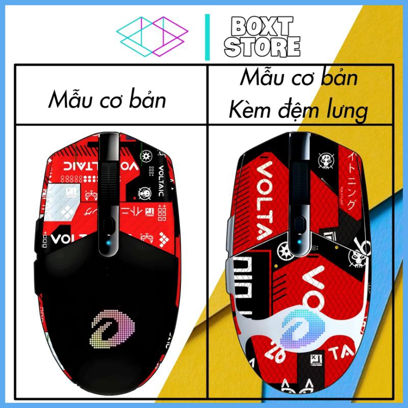 Miếng Dán Grip Tape 3M Chống Trượt Chuột Dareu EM911 EM911X - Skin Dareu EM911