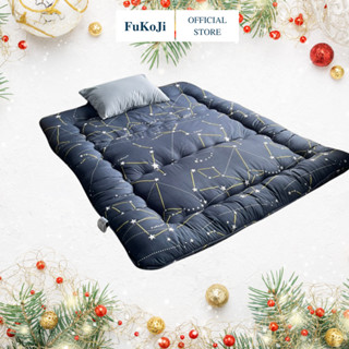 Nệm Topper Đệm Bông Trải Sàn FUKOJI Kích Thước 1mx2m, 1m2x2m, 1m4x2m, 1m6x2m, 1m8x2m Dày 7-9cm