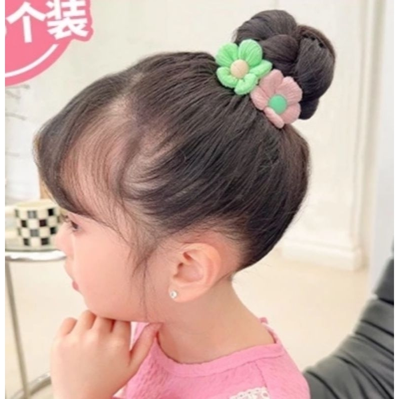 Sét 6 dây buộc tóc nhiêù mẫu cho bé