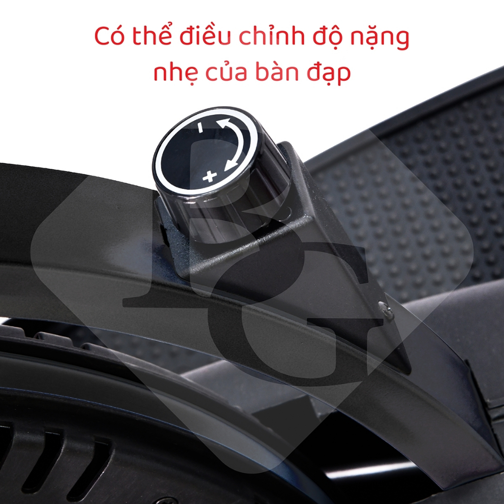 Professionall.gym19-Xe đạp tập thể dục đa năng toàn thân tại nhà Elip 8703 - đồng hồ đo nhịp tim