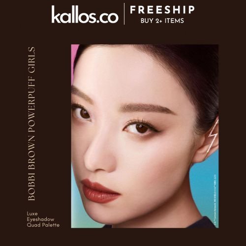 Bộ Bobbi Brown Powerpuff Girls Luxe Eyeshadow Quad Palette - Kallos Vietnam