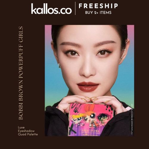 Bộ Bobbi Brown Powerpuff Girls Luxe Eyeshadow Quad Palette - Kallos Vietnam