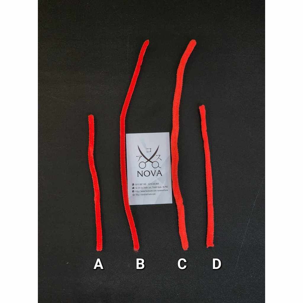Dây kẽm nhung uốn tóc