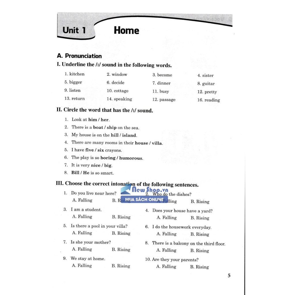 Sách - Bài Tập Tiếng Anh Lớp 6 - Không Đáp Án   - HAB