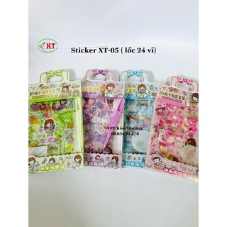 Sticker hình dán móc khóa XT-05 (ảnh thật shop chụp)