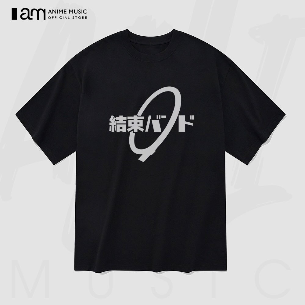 Áo thun Unisex Bocchi The Rock Kessoku Band Oversized 100% Cotton ngắn tay