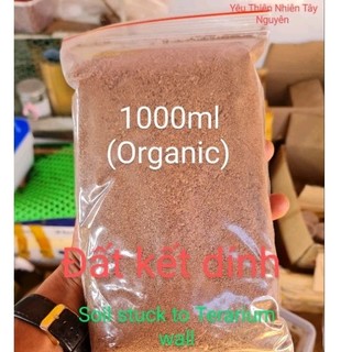 Đất kết dính, tạo tường Rêu Terrarium, tiểu cảnh ngoài trời 1000ml. full chất dinh dưỡng